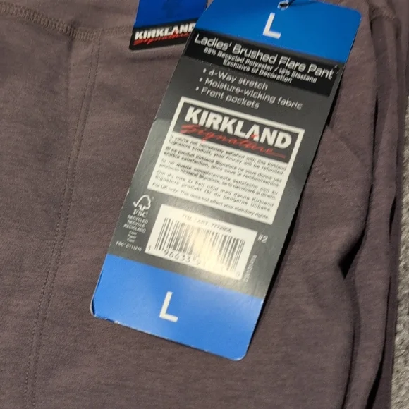 Kirkland Signature Women's Brown Flare Pants - Picture 6 of 6